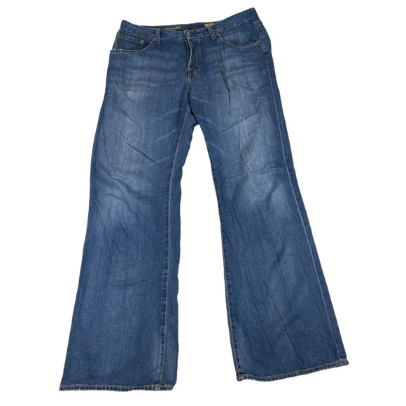 AG men’s jeans the symbol buttonfly worn in distressed look men’s 36 - Picture 1 of 12